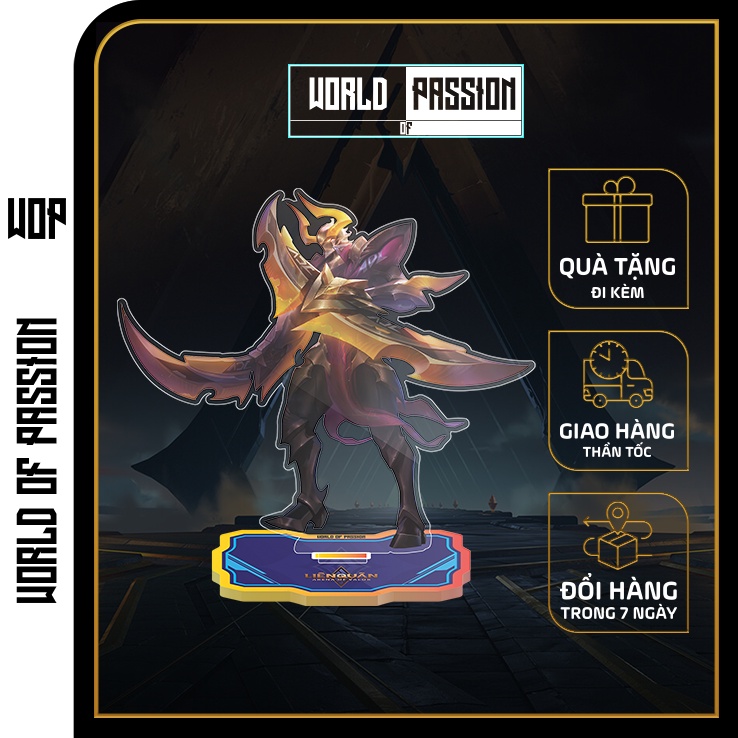 Mô Hình Nhân Vật Nakroth Quán Quân Trong Game Liên Quân Mobile