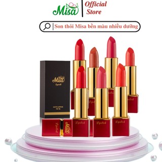 Son Lì Misa Lâu Trôi Chính Hãng, Son Thỏi Cao Cấp Dưỡng Môi Không Chì, An Toàn Cho Bà Bầu