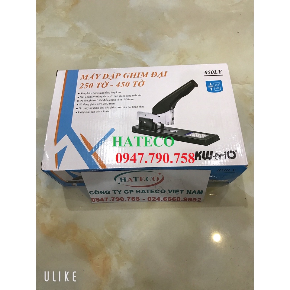 DẬP GHIM ĐẠI 250 TỜ - 450 TỜ Kw-Trio 050LY HÀNG CHÍNH HÃNG