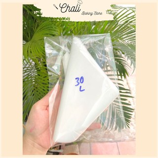 1Kg Túi nilon bắt kem, túi tam giác bắt bông kem Size S M,L dụng cụ trang trí bánh kem