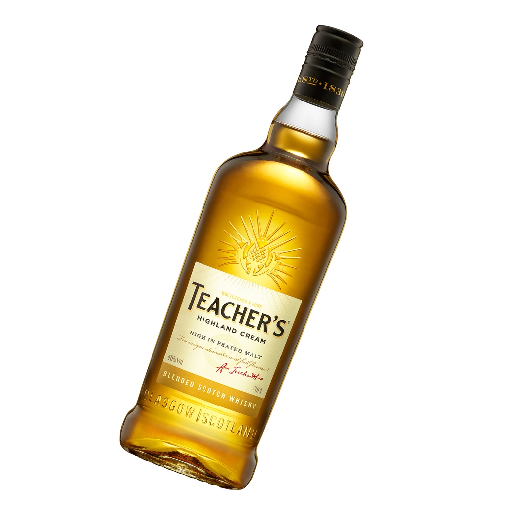 Rượu whisky Scotland Teacher's Highland Cream dung tích 750ml/1000ml nồng độ cồn 40%