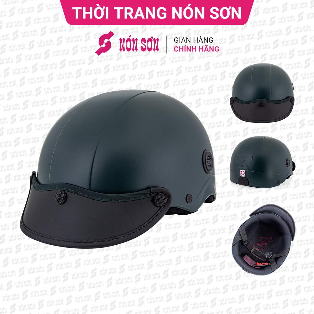 Mũ bảo hiểm nửa đầu lỗ thông gió chính hãng NÓN SƠN TG-XR576