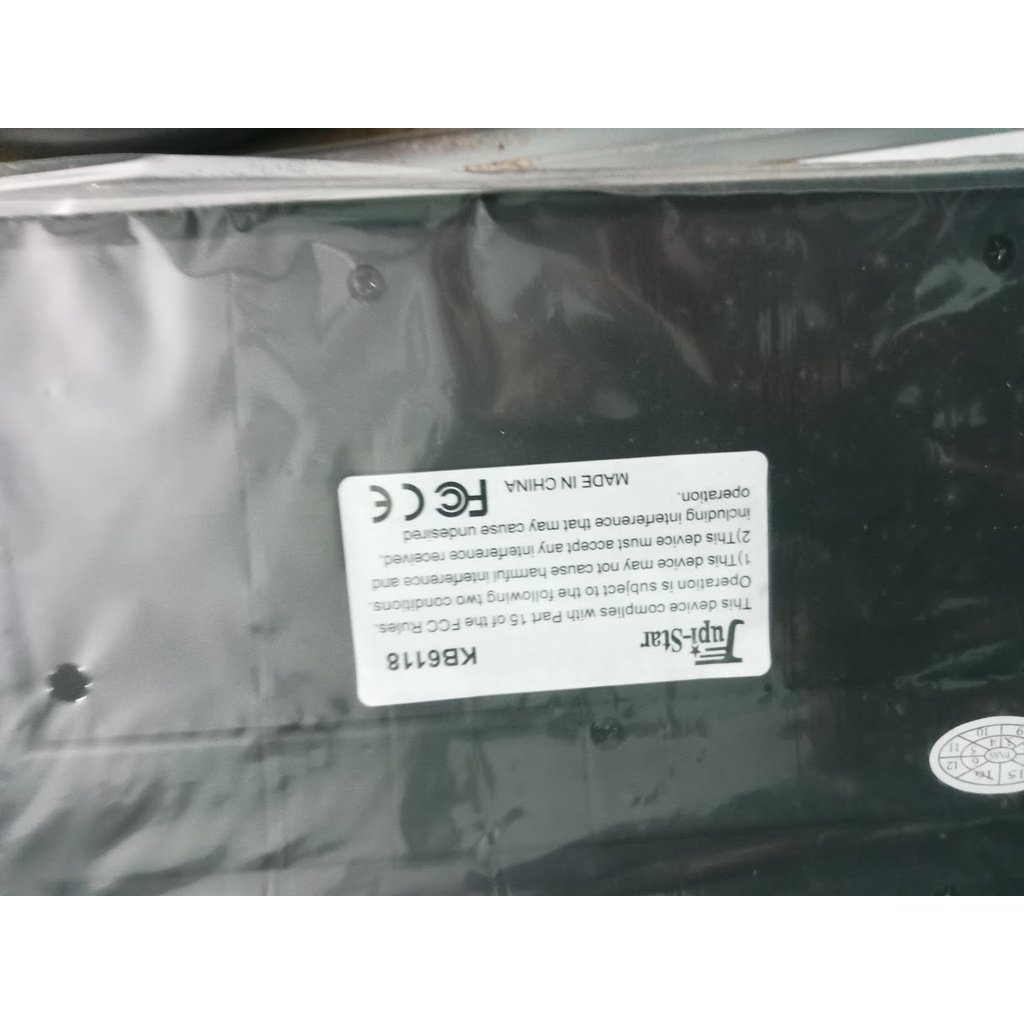 Bàn phím máy tính phím nổi Jupi-Star KB6118