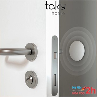 1 Miếng Chặn Cửa - TakyHome, Dán Tường Chống Va Đập, Va Chạm Cửa, Tay Nắm Với Tường, Chặn Cửa Bằng Cao Su, Siêu Bền.1650