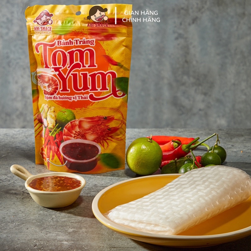 Bánh Tráng Sốt Tomyum ABI SNACK 80G