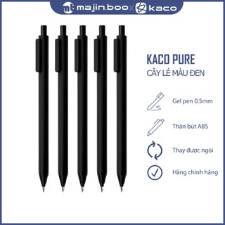 Bút gel KACO PURE ngòi 0,5mm (cây lẻ) - Black