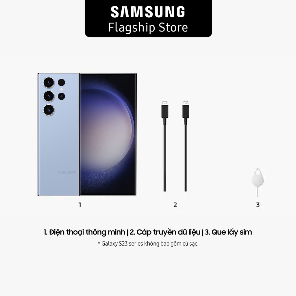 Điện thoại Samsung Galaxy S23 Ultra 12GB/512GB - Độc Quyền Online