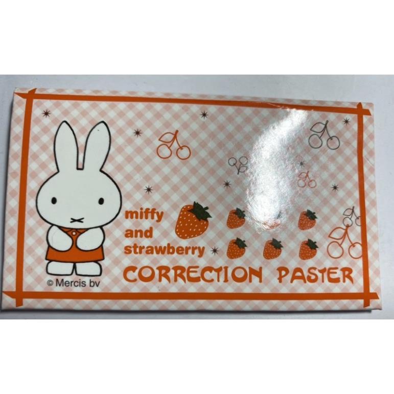 Giấy xoá dán con thỏ Miffy: 1 tép. - Văn phòng phầm Bảo Quân