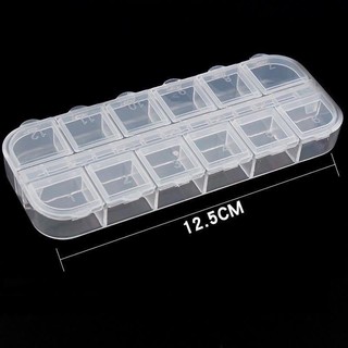 Khay đựng đá 12 ô  làm nail ( Mình khay đựng 12 ô)