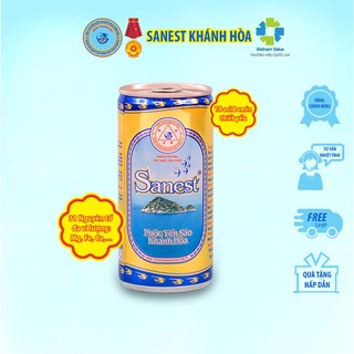Nước Yến Sào Khánh Hòa Sanest - Lon 190ml có đường