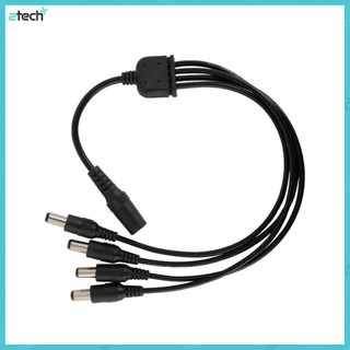 Đầu Dây DC Chia Nguồn 1 Ra 4 Cho Camera
