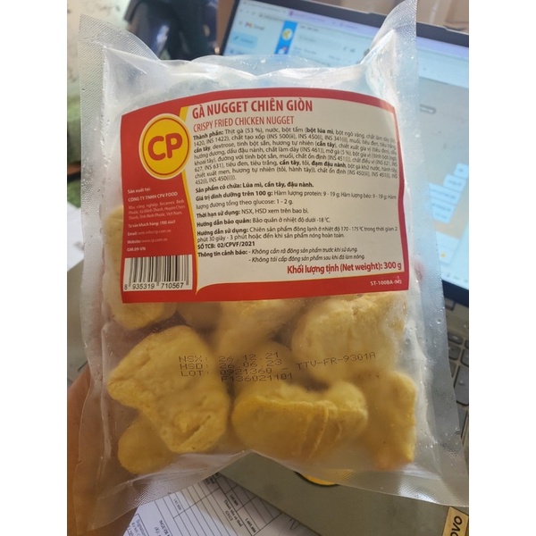 Gà Nugget miếng .