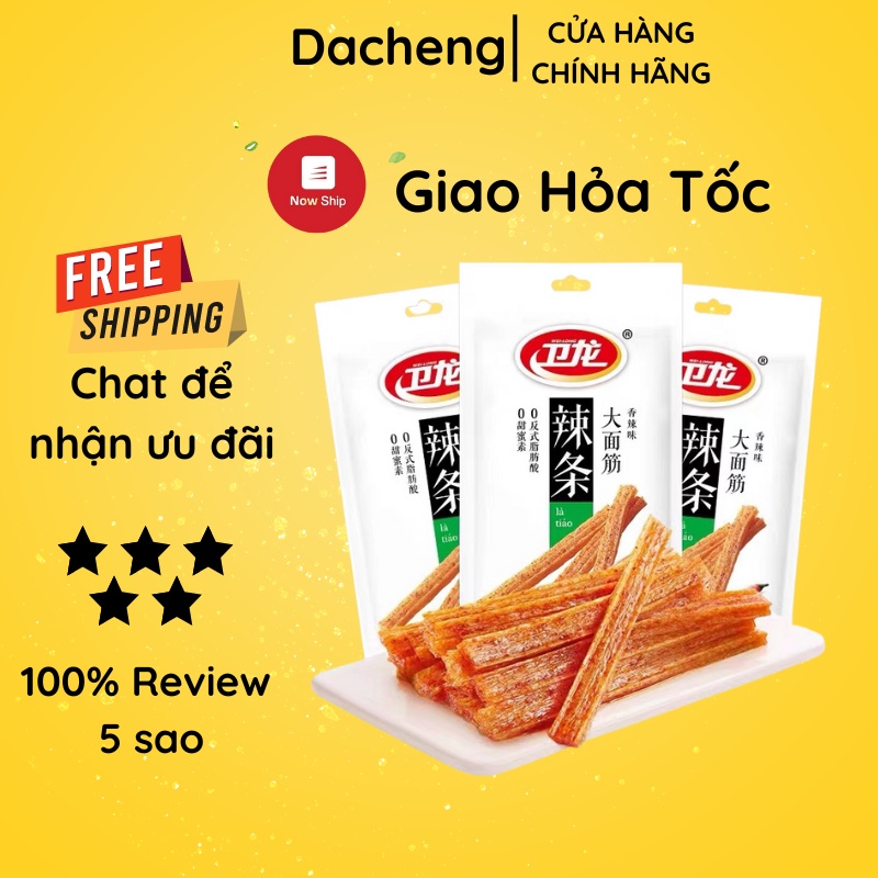 Que cay Vỵ Long siêu ngon 1 gói 106g đồ ăn vặt Sài Gòn vừa ngon vừa rẻ | Dacheng Food