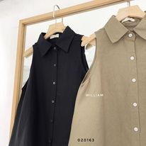 Áo SM linen sát nách 3058 (020163)