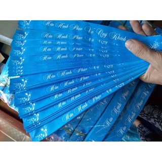 [ Lốc 1000cái] Giấy xỏ đũa xanh- Giấy bao đũa - KHO SỈ TIỆN DỤNG