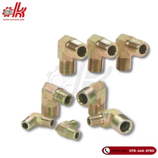 Co nối thủy lực 2 đầu ren ngoài sắt 7 màu