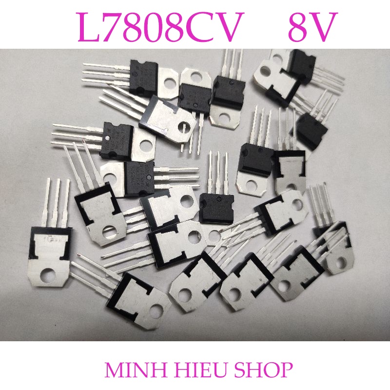 LM317T/L7805/7808/7810/7815CV/ TO220_10 Chiếc_ IC Nguồn chân dài thẳng đẹp, hàng nội địa nguyên bản