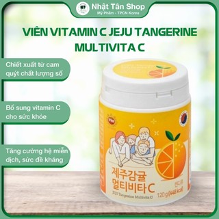 Viên vitamin c jeju tangerine multivita c hàn quốc 4000mg