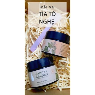 Mặt nạ tía tô, nghệ Metta garden
