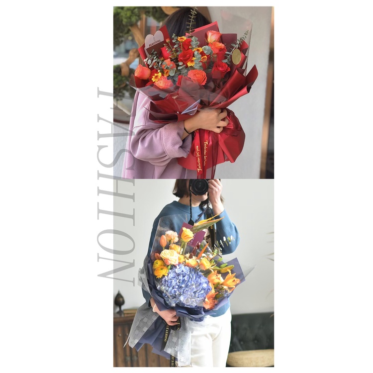 Giấy bóng kính gói hoa, gói quà