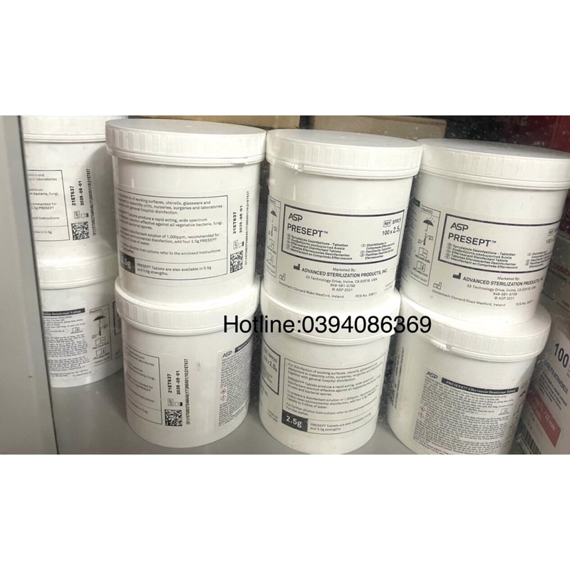 Viên Sát Khuẩn Presept 2.5g