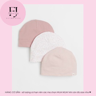 Mũ baby trẻ em chính hãng HM, mũ bé gái mũ baby hồng, hàng hiệu cho bé