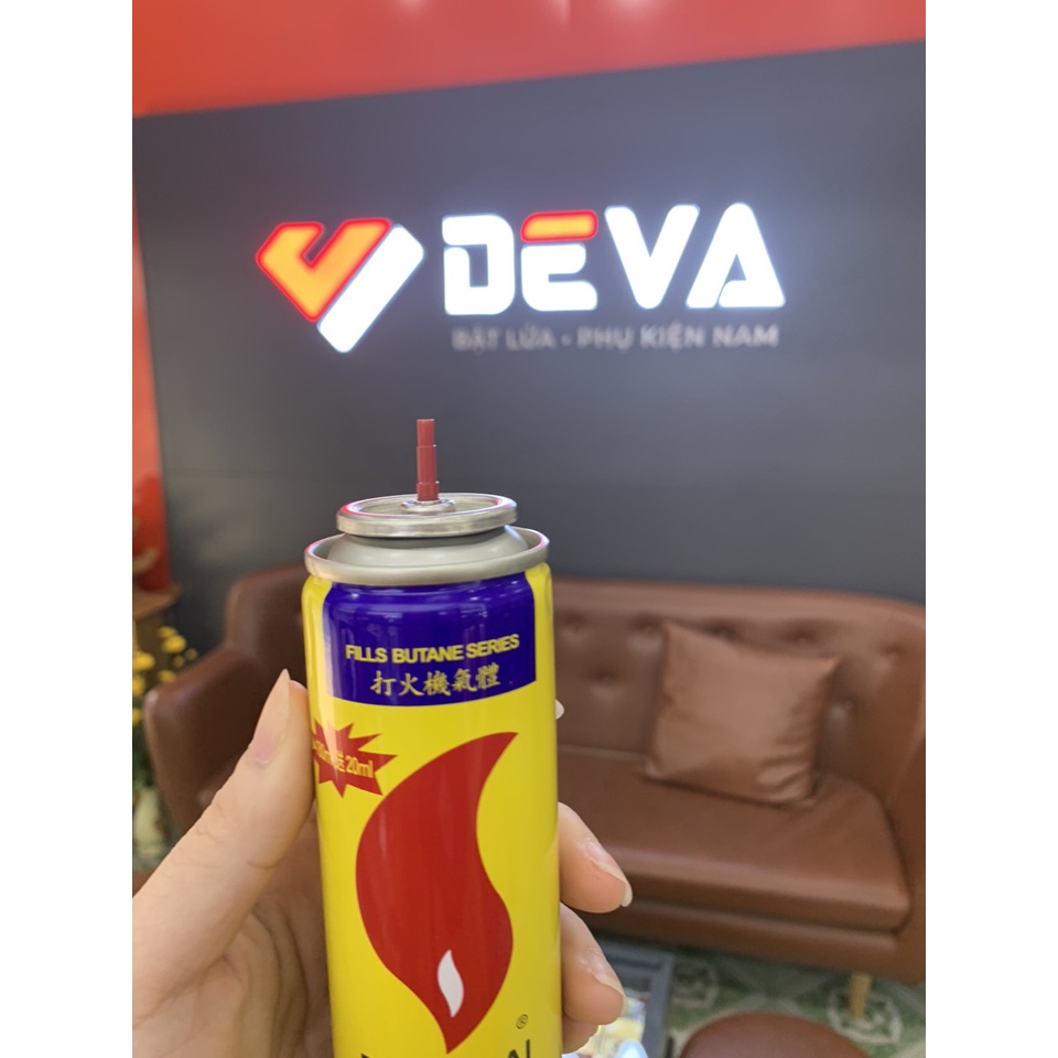 Bình Bơm ga cho bật-lửa-hộp-quettt đầu bơm nhựa cho các loại bật-lửa-gas - baolilai180ml