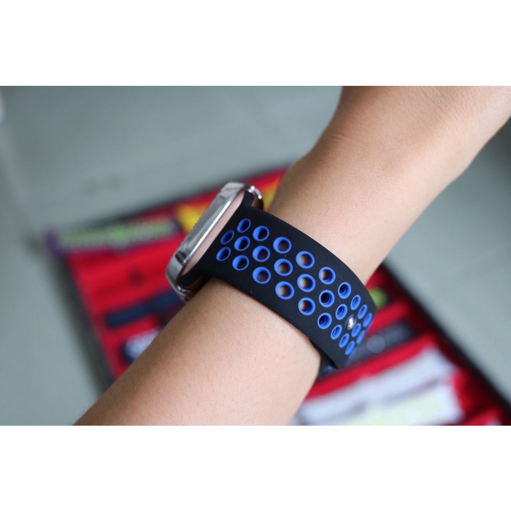 Dây cao su thể thao cho AW 8/7/6/SE/5/4/3/2/1 đủ màu cá tính, đủ size 49/45/44/42/41/40/38mm