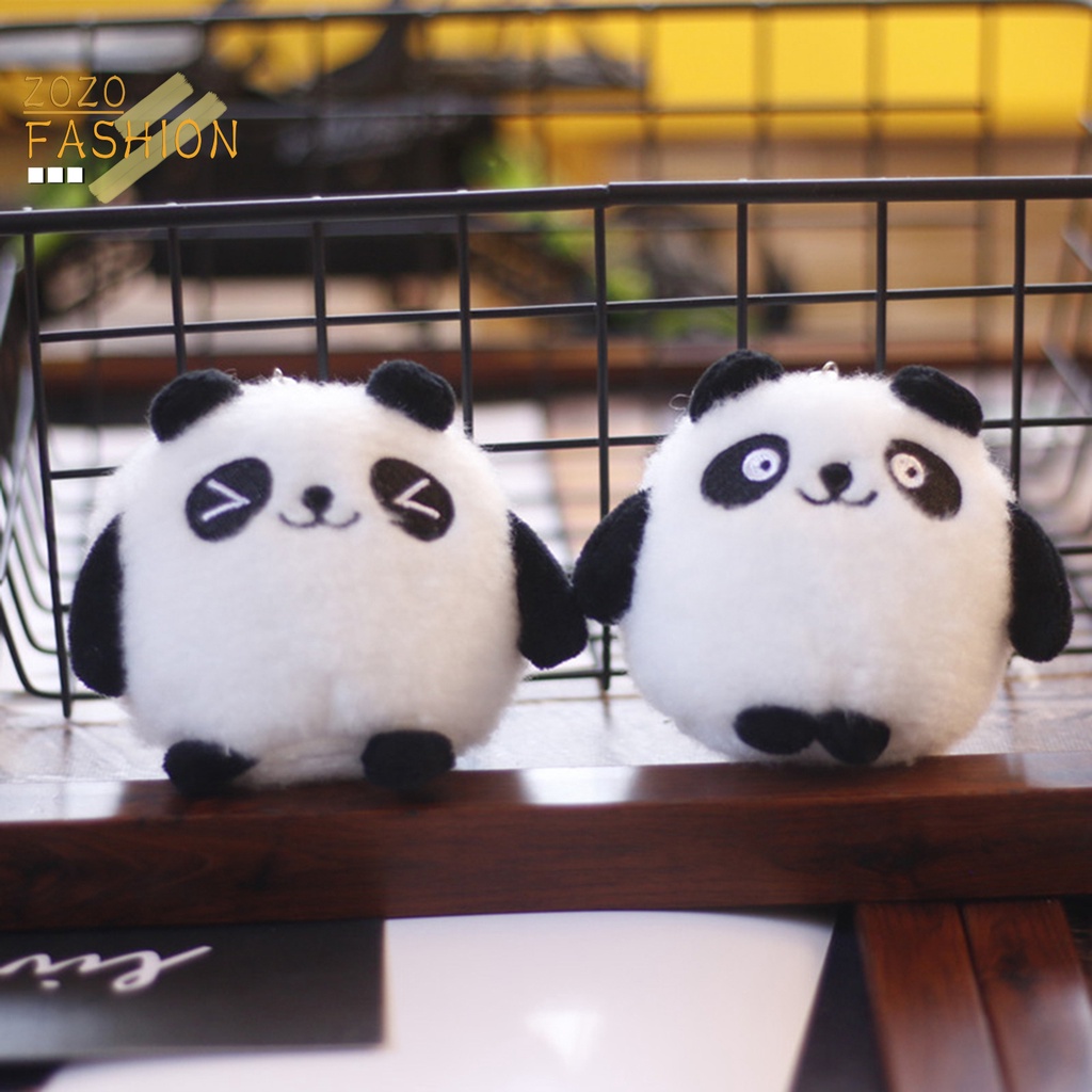 Gấu Trúc Nhồi Bông Bằng Cotton PP Siêu Mềm Mại Dễ Thương Cho Bé