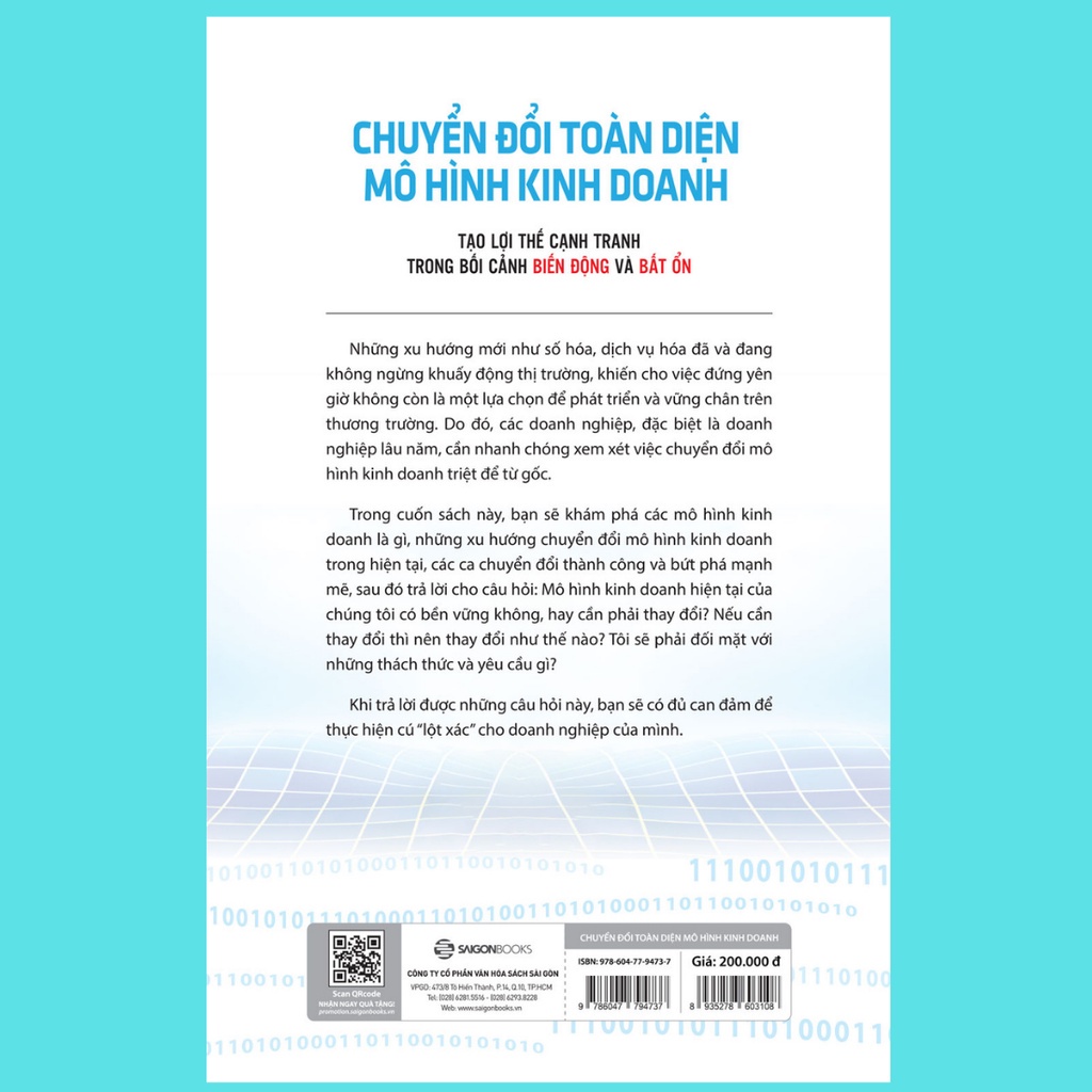 SÁCH - Chuyển đổi toàn diện mô hình kinh doanh - SaiGonBooks