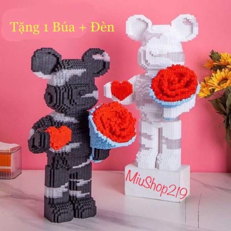 Lego Gấu Bearbrick 35Cm