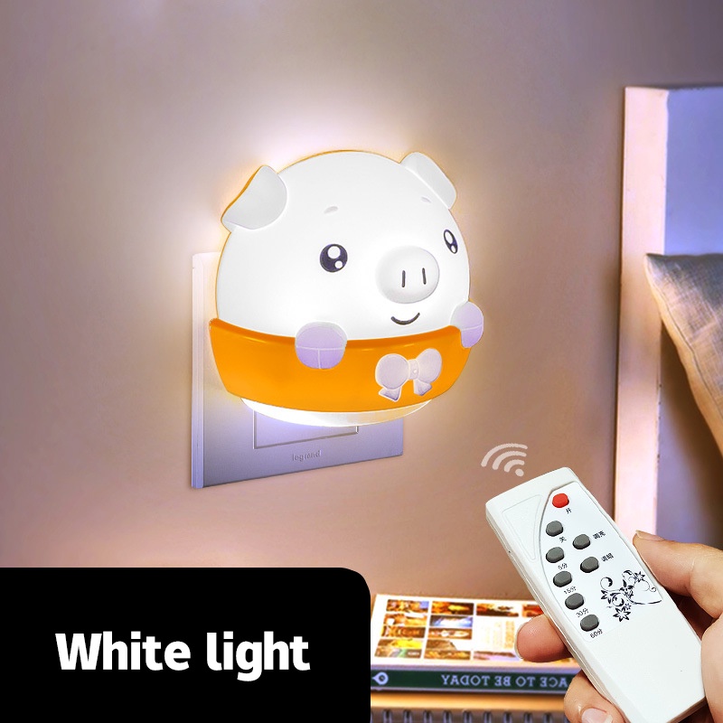 JIASHI Đèn Ngủ led Bảo Vệ Mắt Có Điều Khiển Từ Xa Tiết Kiệm Năng Lượng