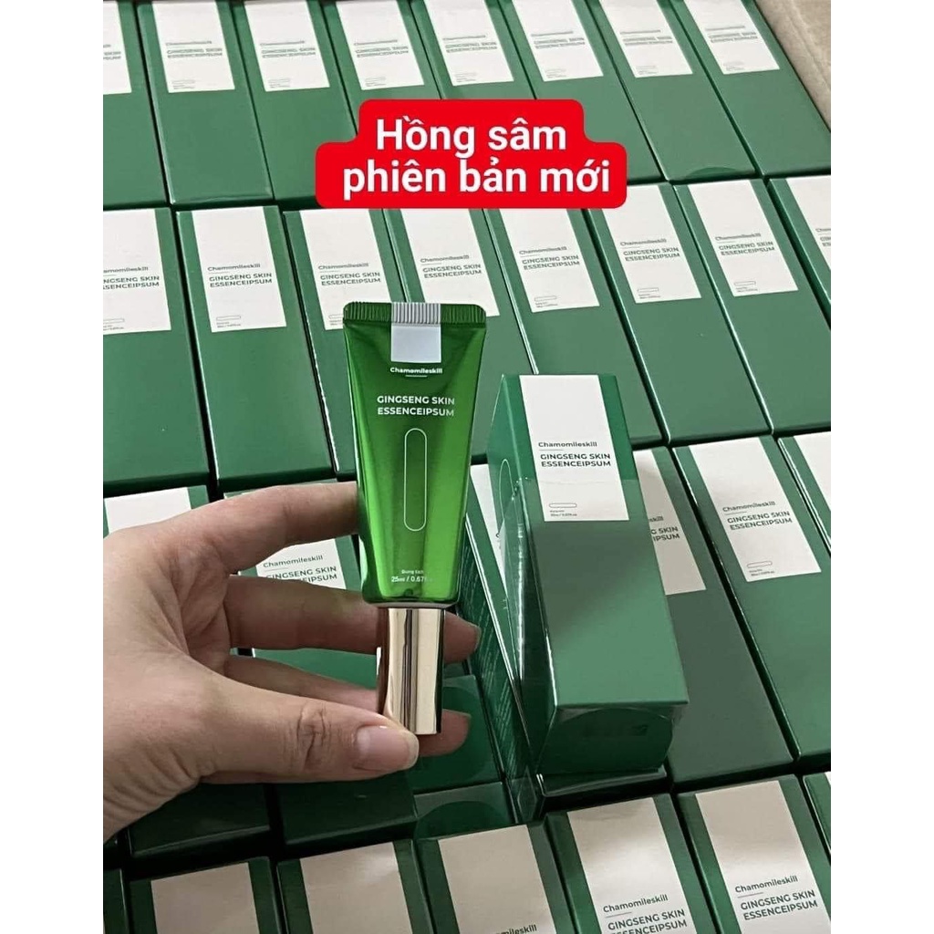 Kem hồng sâm Chamomileskill - Ginseng Red Skin Essenceipsum chính hãng