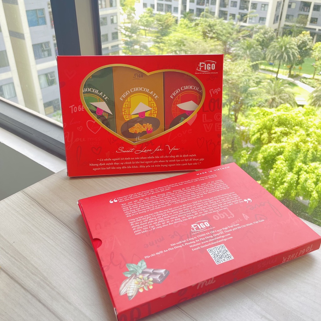 [HOẢ TỐC] Set quà tặng Chocolate ĐỊNH MỆNH FIGO, set LOVEVIETNAM