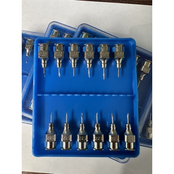 Kim tiêm thú y vỉ 12 cái ,vỉ 12 cái kim tiêm gia cầm gà vịt inox 20G 22G