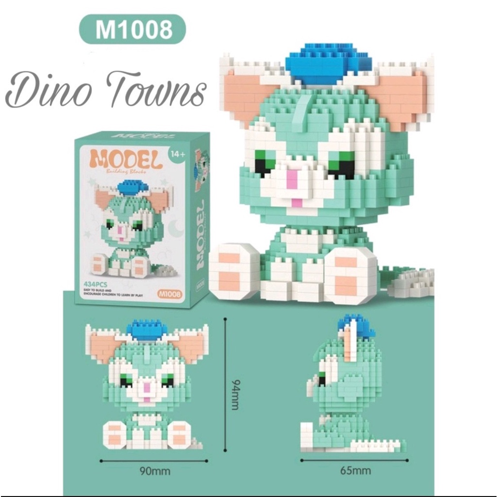 Mô hình lắp ráp nhân vật Disney 3D Model siêu đáng yêu