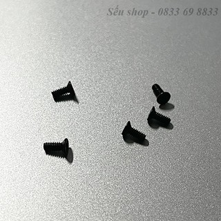 Combo 10 ốc mini KM2*5 màu trắng / đen
