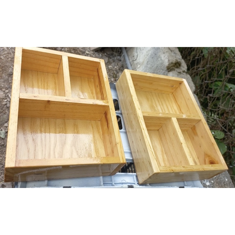 Khay gỗ đựng phấn và khăn lau bảng, khay đa năng hàng chuẩn