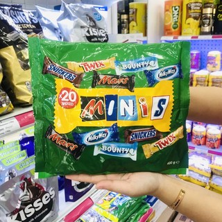 Chocolate tổng hợp minis assorted 400g