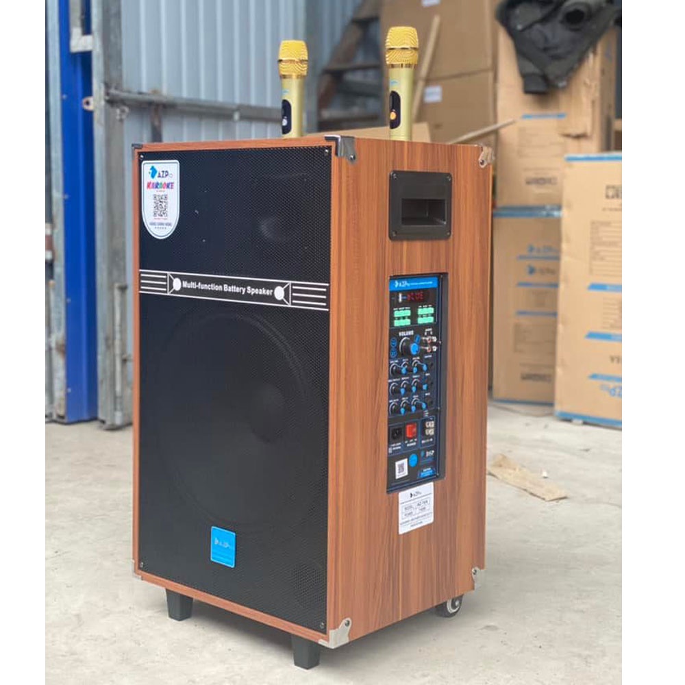 Loa Kéo Karaoke Công Suất Lớn 950W | Loa Kéo Giá Rẻ AZPro AZ-16A | Loa Kéo Bluetooth Đọc Được Usb Thẻ Nhớ Tay Kéo