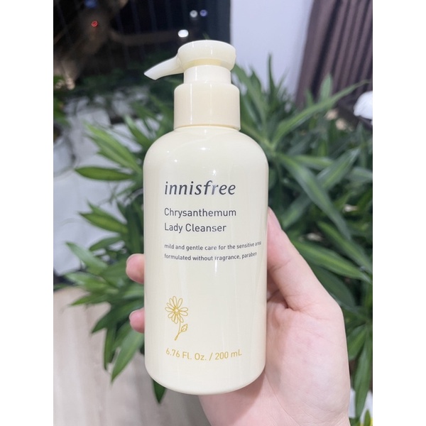 Dung Dịch Vệ Sinh Phụ Nữ Innisfree Chrysanthemum Lady Cleanser 200mL