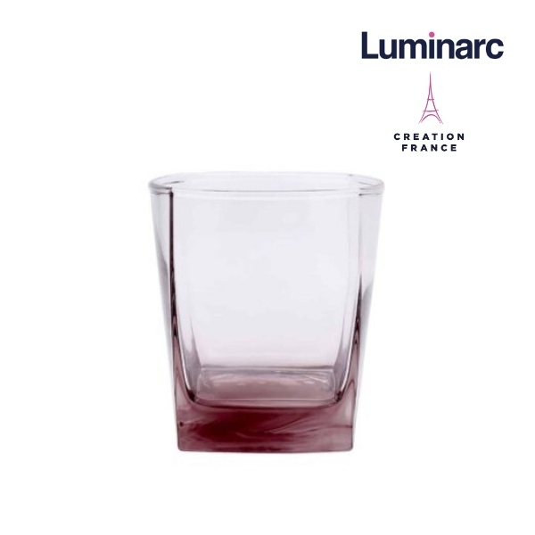 Bộ 6 Ly Thủy Tinh Luminarc Sterling Pink 300ml - Loại Thấp BOL5388 | Phân Phối Chính Hãng