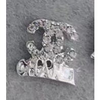 Mã charm nail màu bạc nhé a