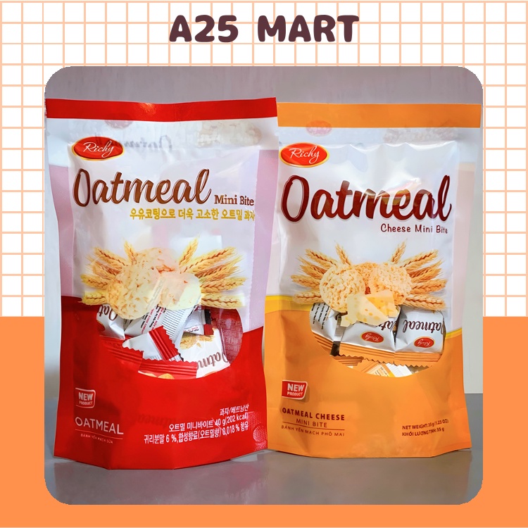 Bánh Yến Mạch Oatmeal Richy Gói 40g