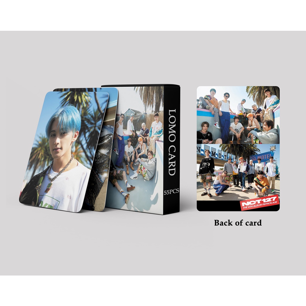 Hộp 54 Thẻ Hình Nhóm Nhạc Nct127 Ay-Yo ALBUM DOYOUNG JAEHYUN JUNGWOO MARK YUTA