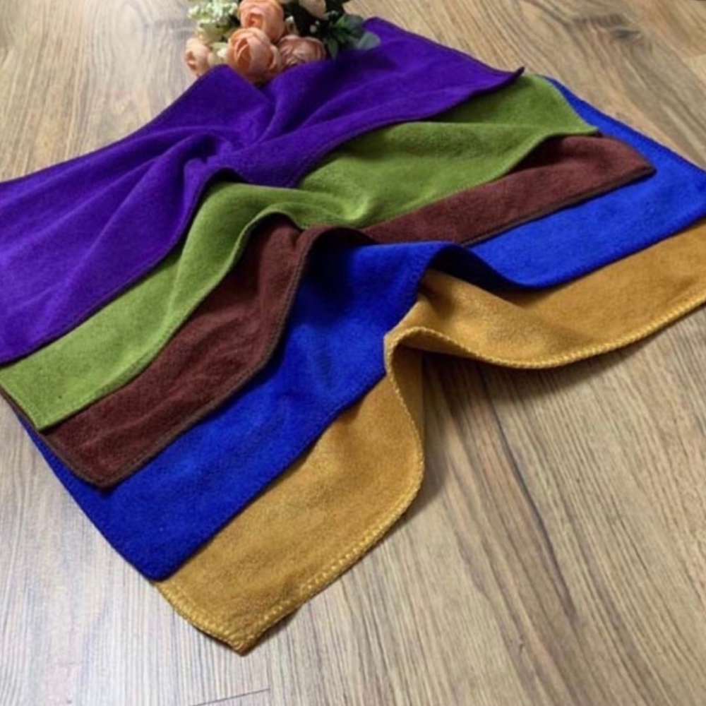 Khăn Nail Cao Cấp  PHÚC HƯNG Giá Sốc ⚡ Khăn Mềm Mịn Thấm Hút Tốt Không Sổ Lông Lau Ô Tô Xe Máy, Dùng Làm Nail Spa