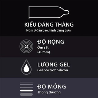 Bao cao su Durex Kingtex