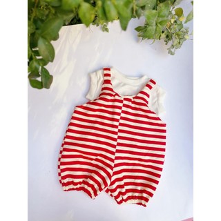 Set jum soc đỏ + áo thun cotton Ngọc Kids size 7kg-15kg
