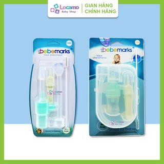 Dụng cụ hút mũi Bebemarks hỗ trợ lấy dịch mũi, làm sạch mũi giúp thông mũi mà không gây đau