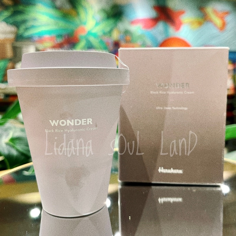 Kem dưỡng ẩm chiết xuất gạo cấm lên men & hàm lượng lớn HA Haru Haru Wonder 90ml